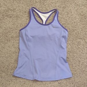 Purple Nike Dri-fit Racerback Tank Top